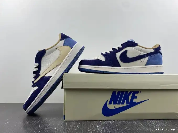 Cheap TRAVIS X DM7866-808 AIR 1 SCOTT CUSTOM JORDAN 0610